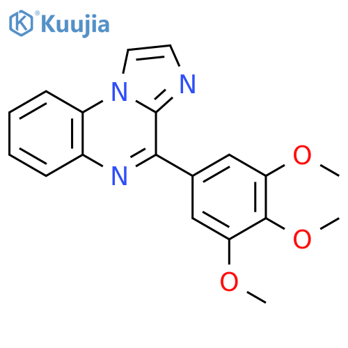 Imidazo[1,2-a]quinoxaline, 4-(3,4,5-trimethoxyphenyl)- structure