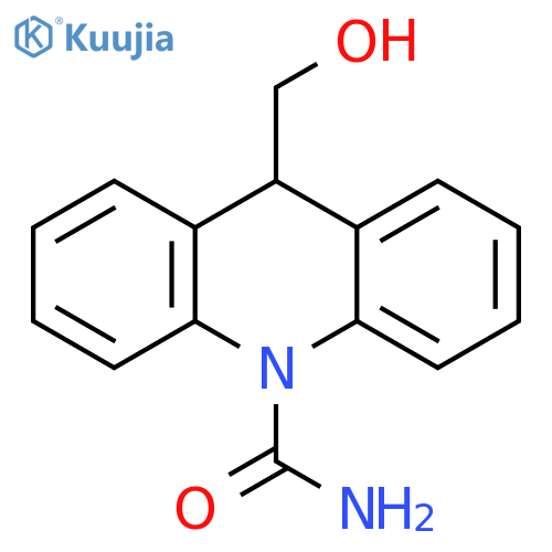 9-Hydroxymethyl-10-carbamoylacridan structure