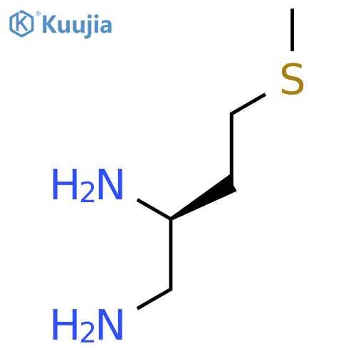 (2S)-4-(methylsulfanyl)butane-1,2-diamine structure