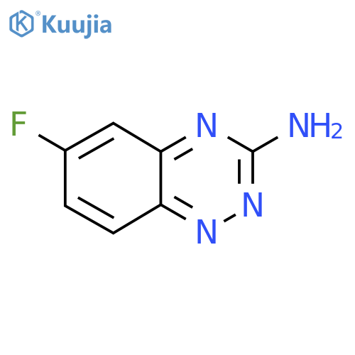 6-Fluorobenzo[e][1,2,4]triazin-3-amine structure