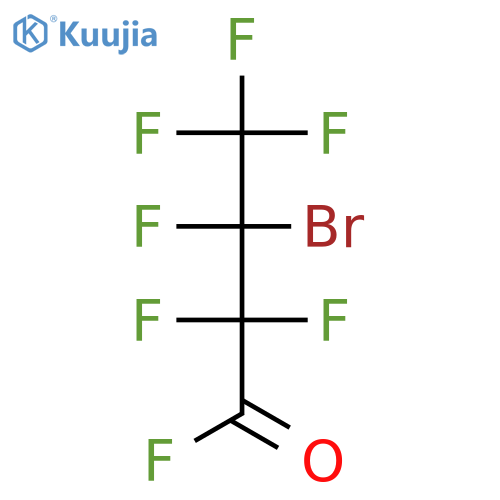 BUTANOYL FLUORIDE, 3-BROMO-2,2,3,4,4,4-HEXAFLUORO- structure