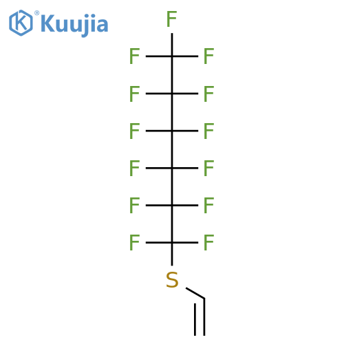 Hexane, 1-(ethenylthio)-1,1,2,2,3,3,4,4,5,5,6,6,6-tridecafluoro- structure
