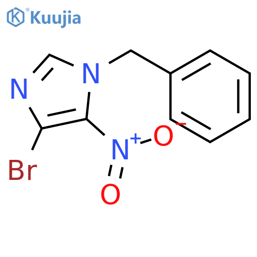 1H-Imidazole,4-bromo-5-nitro-1-(phenylmethyl)- structure