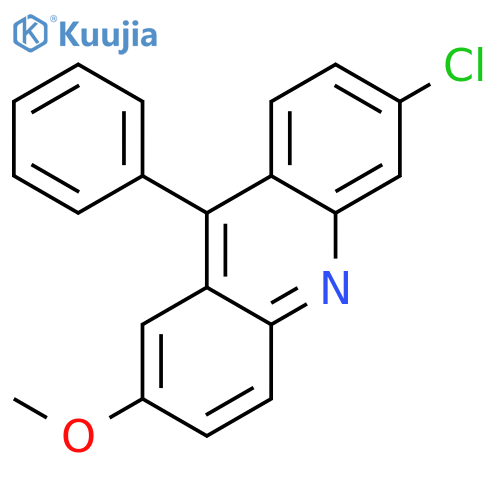 ACRIDINE, 6-CHLORO-2-METHOXY-9-PHENYL- structure