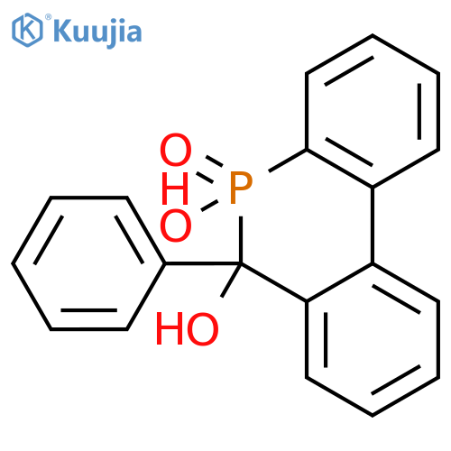 BENZO[C]PHOSPHINOLIN-6-OL, 5,6-DIHYDRO-5-HYDROXY-6-PHENYL-, 5-OXIDE structure