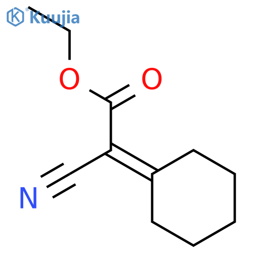 Ethyl 2-cyano-2-cyclohexylideneacetate structure