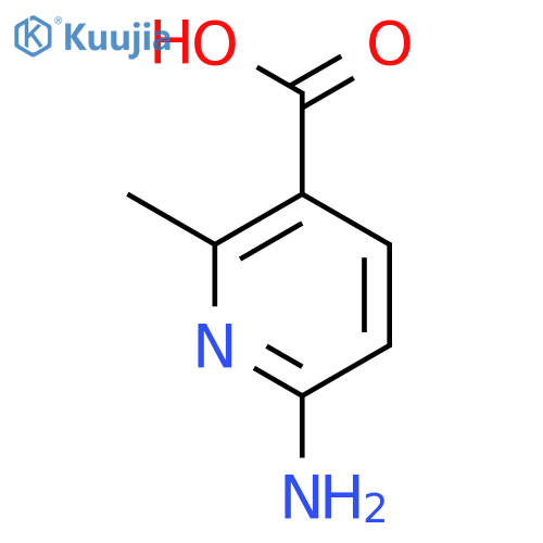 6-Amino-2-methylnicotinic acid structure