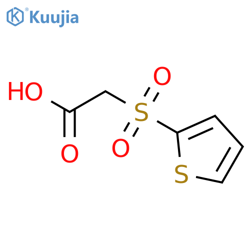 ACETIC ACID, (2-THIENYLSULFONYL)- structure