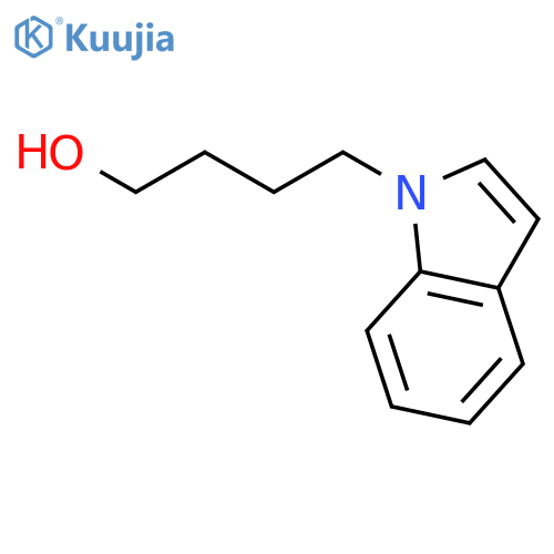 4-(Indol-1-yl)butan-1-ol structure