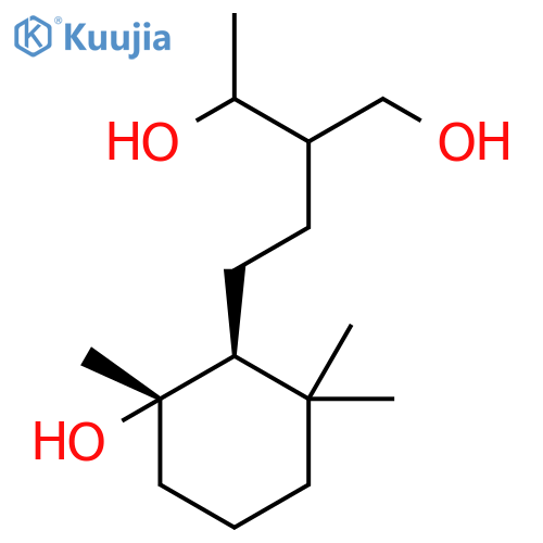 1,3-Butanediol, 2-[2-[(1S,2S)-2-hydroxy-2,6,6-trimethylcyclohexyl]ethyl]- structure