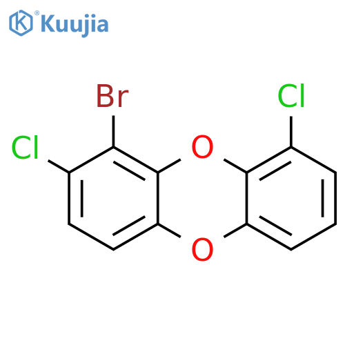 DIBENZO[B,E][1,4]DIOXIN, 1-BROMO-2,9-DICHLORO- structure
