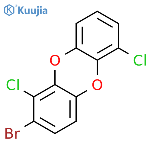 Dibenzo[b,e][1,4]dioxin, 2-bromo-1,6-dichloro- structure