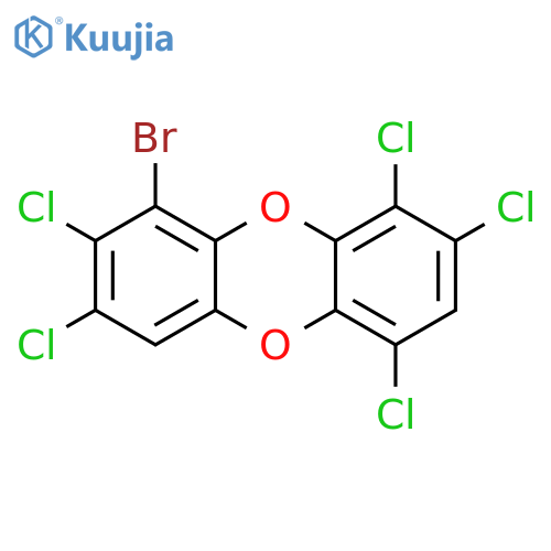 DIBENZO[B,E][1,4]DIOXIN, 1-BROMO-2,3,6,8,9-PENTACHLORO- structure