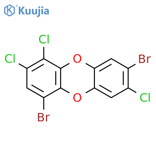 Dibenzo[b,e][1,4]dioxin, 4,8-dibromo-1,2,7-trichloro- structure