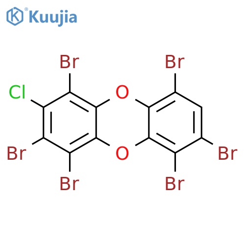 DIBENZO[B,E][1,4]DIOXIN, 1,3,4,6,7,9-HEXABROMO-2-CHLORO- structure