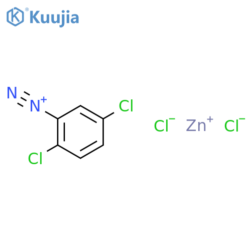 2,5-dichlorobenzenediazonium chloride, compound with zinc chloride structure
