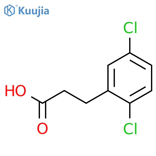 3-(2,5-Dichlorophenyl)propanoic acid structure