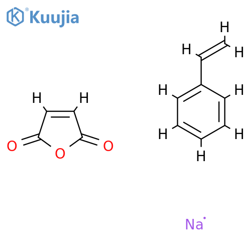 POLY(STYRENESULFONIC ACID-CO-MALEIC ACID), SODIUM SALT structure