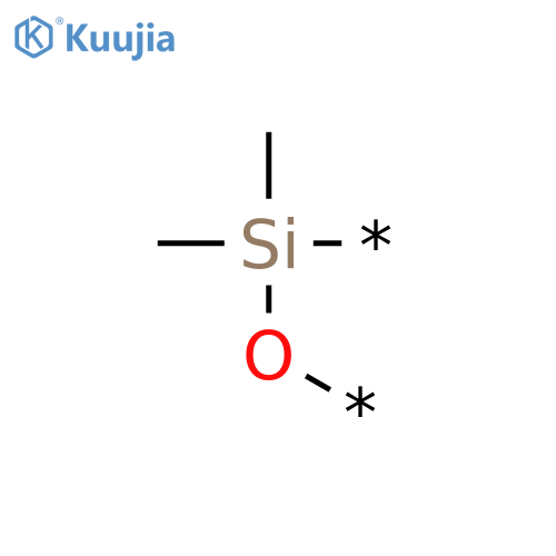 POLY(DIMETHYLSILOXANE), ETHOXYLATED, HYDROXYPROPOXYLATE END-CAPPED structure