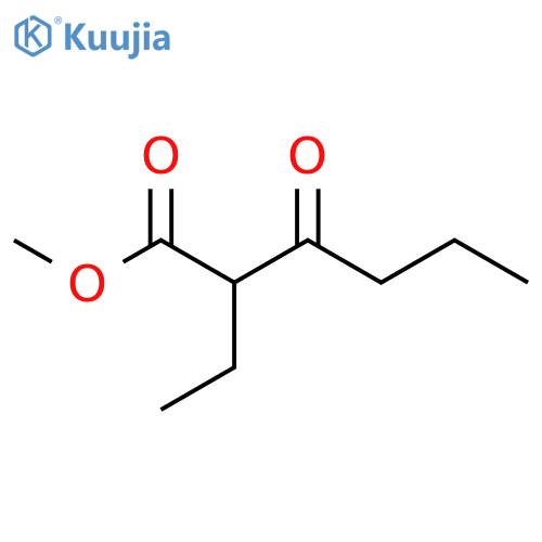methyl 2-ethyl-3-oxohexanoate structure