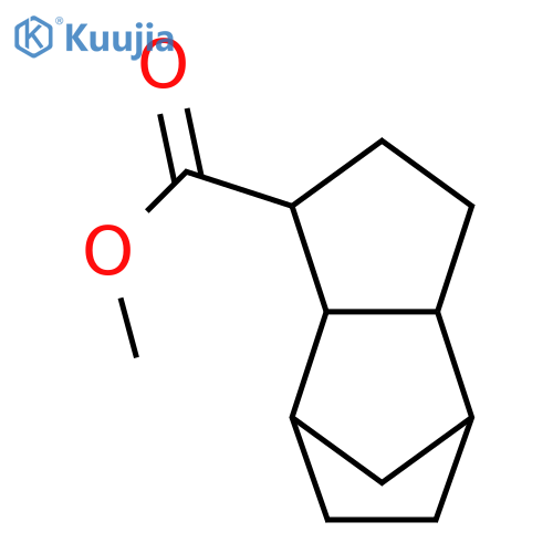 4,7-Methano-1H-indenecarboxylicacid, octahydro-, methyl ester structure