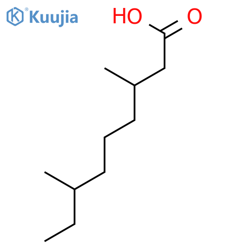 NONANOIC ACID, 3,7-DIMETHYL- structure