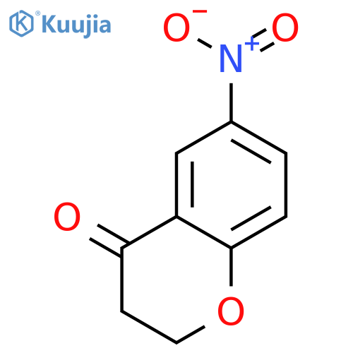 6-Nitrochroman-4-one structure