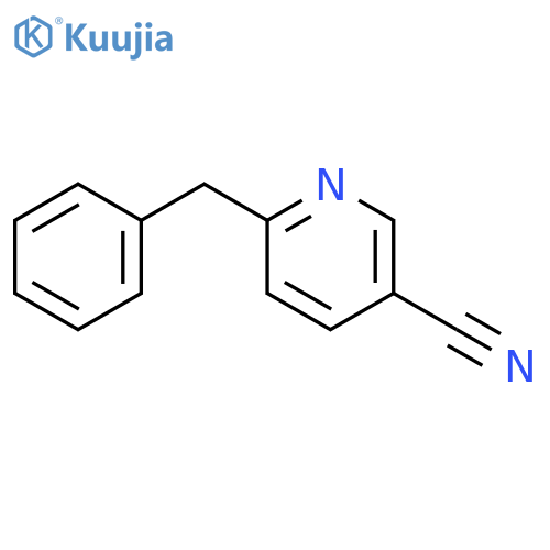 6-Benzylnicotinonitrile structure