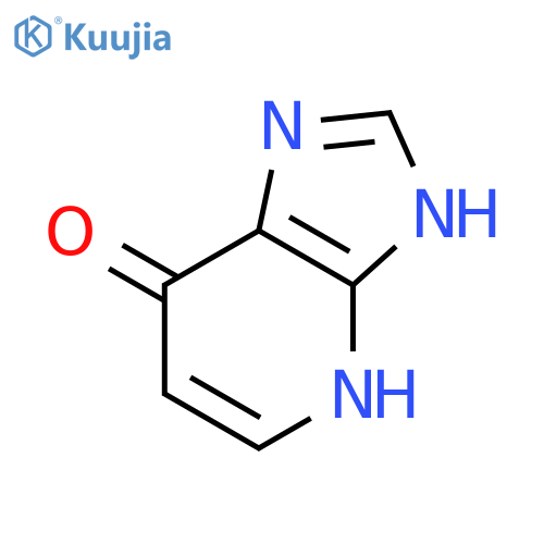 7H-Imidazo[4,5-b]pyridin-7-one, 1,4-dihydro- structure