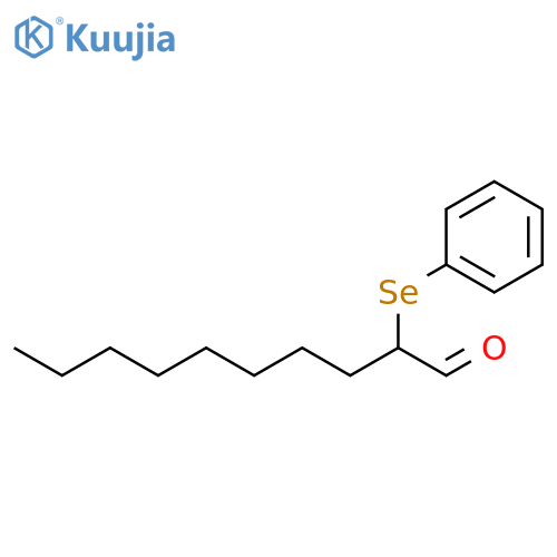 Decanal, 2-(phenylseleno)- structure