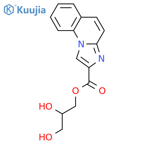 IMIDAZO[1,2-A]QUINOLINE-2-CARBOXYLIC ACID, 2,3-DIHYDROXYPROPYL ESTER structure