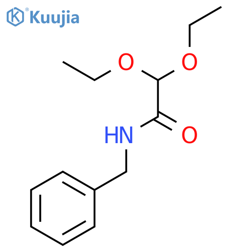 Acetamide, 2,2-diethoxy-N-(phenylmethyl)- structure