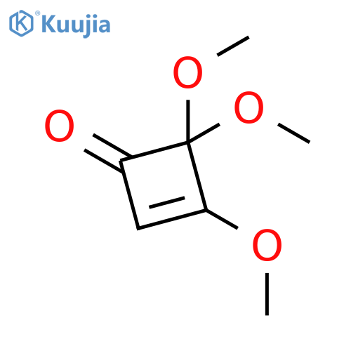 2-CYCLOBUTEN-1-ONE, 3,4,4-TRIMETHOXY- structure