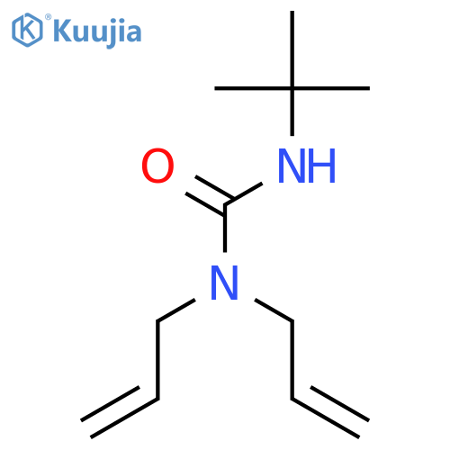 UREA, N'-(1,1-DIMETHYLETHYL)-N,N-DI-2-PROPENYL- structure