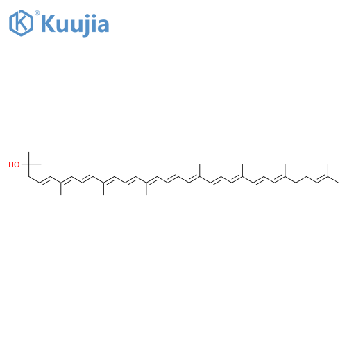 (3E)-3,4-didehydro-1,2-dihydro-psi,psi-caroten-1-ol structure