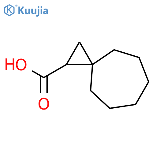 Spiro[2.6]nonane-1-carboxylic acid structure