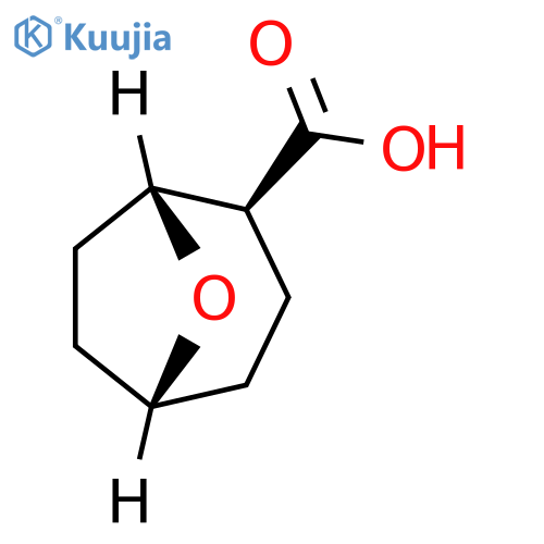 8-Oxabicyclo[3.2.1]octane-2-carboxylicacid,(1R,2S,5R)-(9CI) structure
