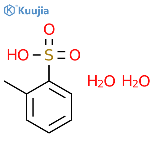 2-Methylbenzenesulfonic Acid Dihydrate structure