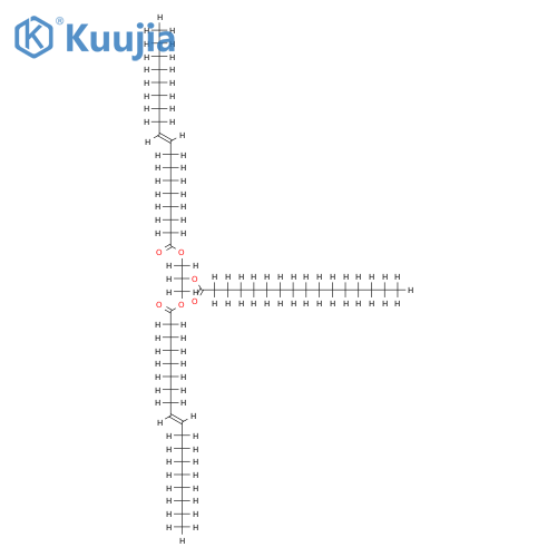 (±)-(E,E)-Glycerol 1,2-di-9-octadecanoate 3-hexadecanoate structure