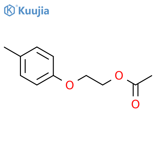 2-(p-Tolyloxy)ethyl acetate structure