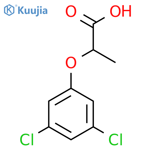 2-(3,5-Dichlorophenoxy)propanoic acid structure