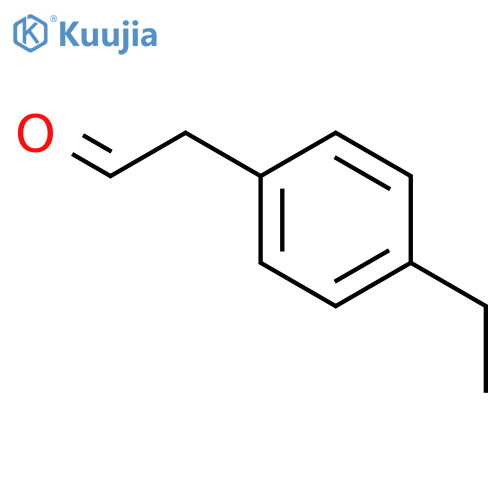 2-(4-ethylphenyl)acetaldehyde structure