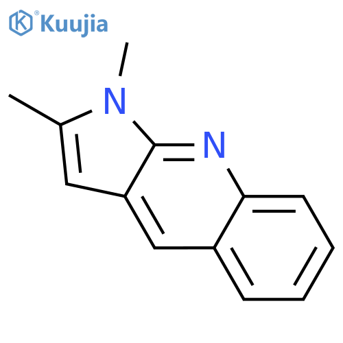 1H-Pyrrolo[2,3-b]quinoline, 1,2-dimethyl- structure