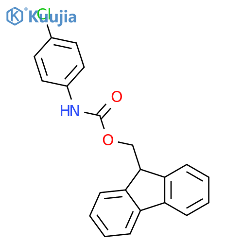 9-Fluorenylmethyl N-p-chlorphenyl carbamate structure