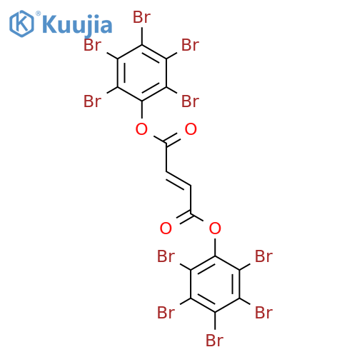 bis(perbromophenyl) maleate structure