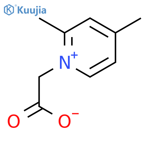 1-(carboxylatomethyl)-2,4-dimethylpyridinium structure