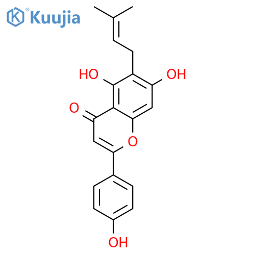 6-Prenylapigenin structure