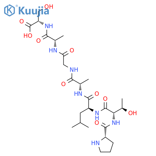 L-SERINE, L-PROLYL-L-THREONYL-L-LEUCYL-L-ALANYLGLYCYL-L-ALANYL- structure
