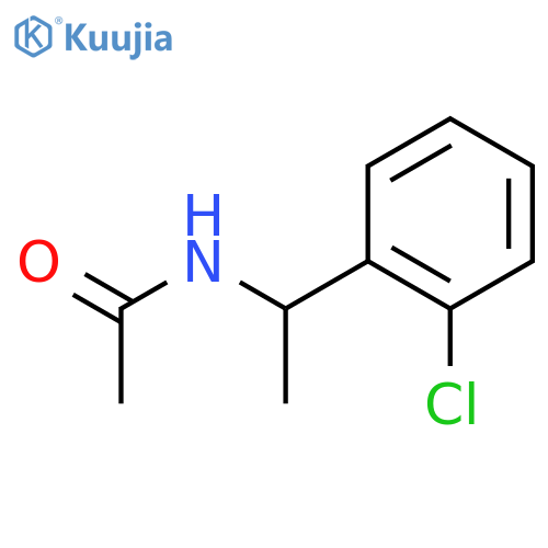 Acetamide, N-[(1S)-1-(2-chlorophenyl)ethyl]- structure