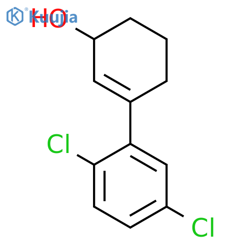 2-CYCLOHEXEN-1-OL, 3-(2,5-DICHLOROPHENYL)- structure